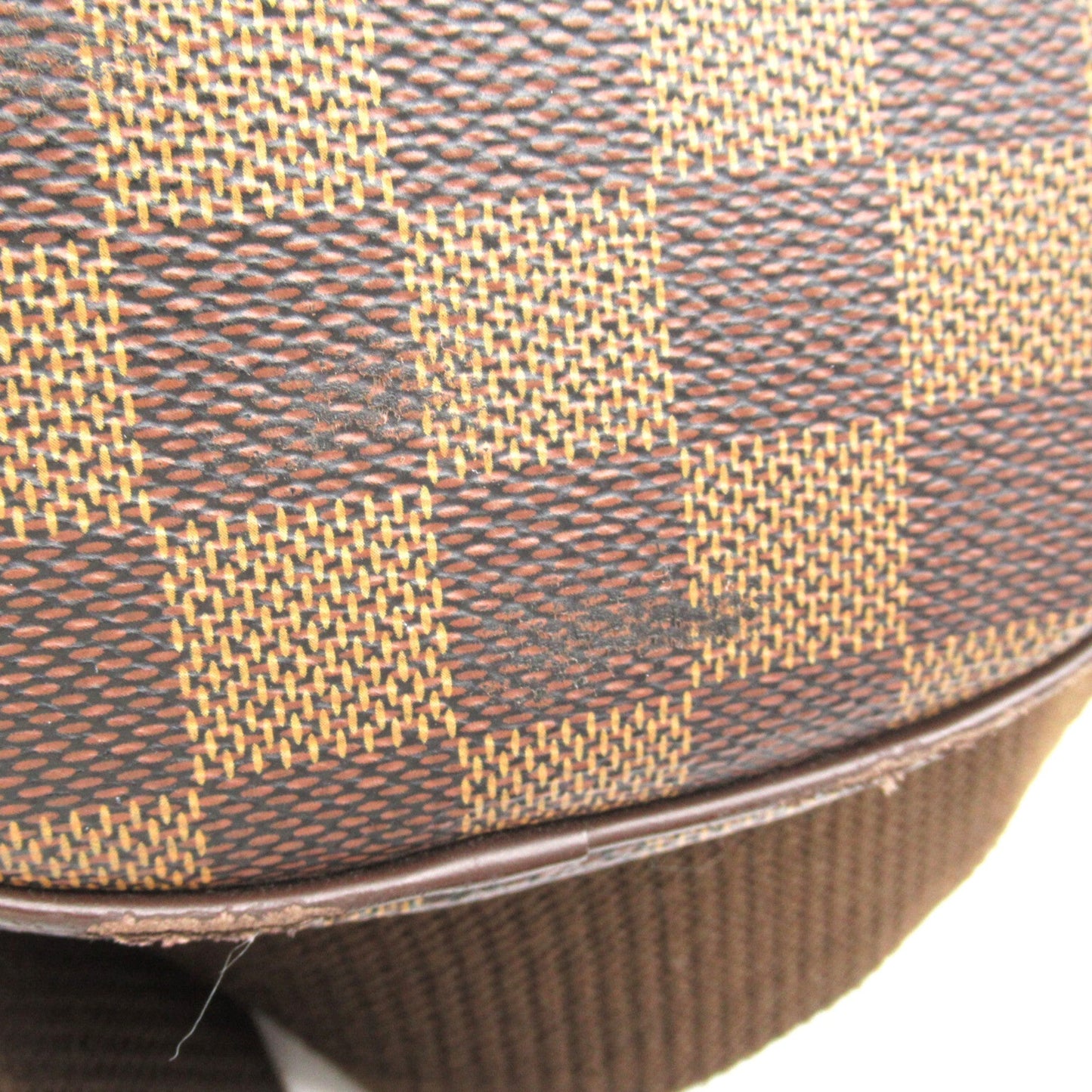 LOUIS VUITTON Pochette/Gange special order Brown Damier PVC coated canvas N51870