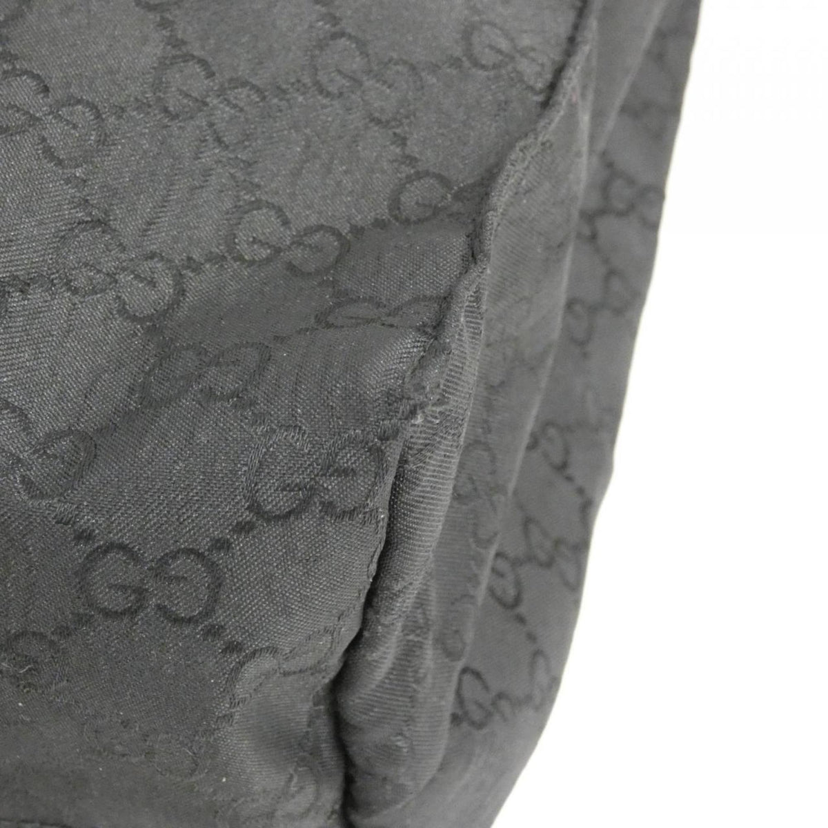 Gucci Black Nylon Tote Bag