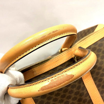 Celine Macadam Pattern PVC Bag Boston Unisex