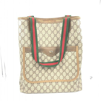 Gucci Sherry Line Blue Leather Tote Bag ()