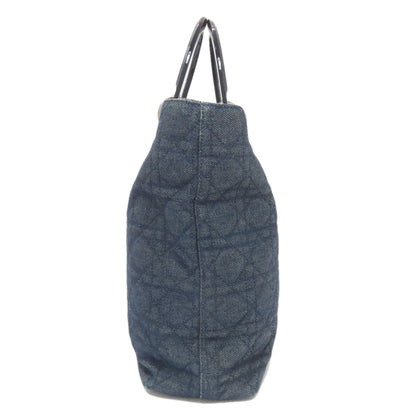 Christian Dior Lady Dior Blue Denim Handbag ()