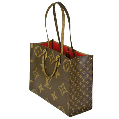 LOUIS VUITTON Tote Bag On The Go GM Monogram Reverse Canvas Handbag M44576