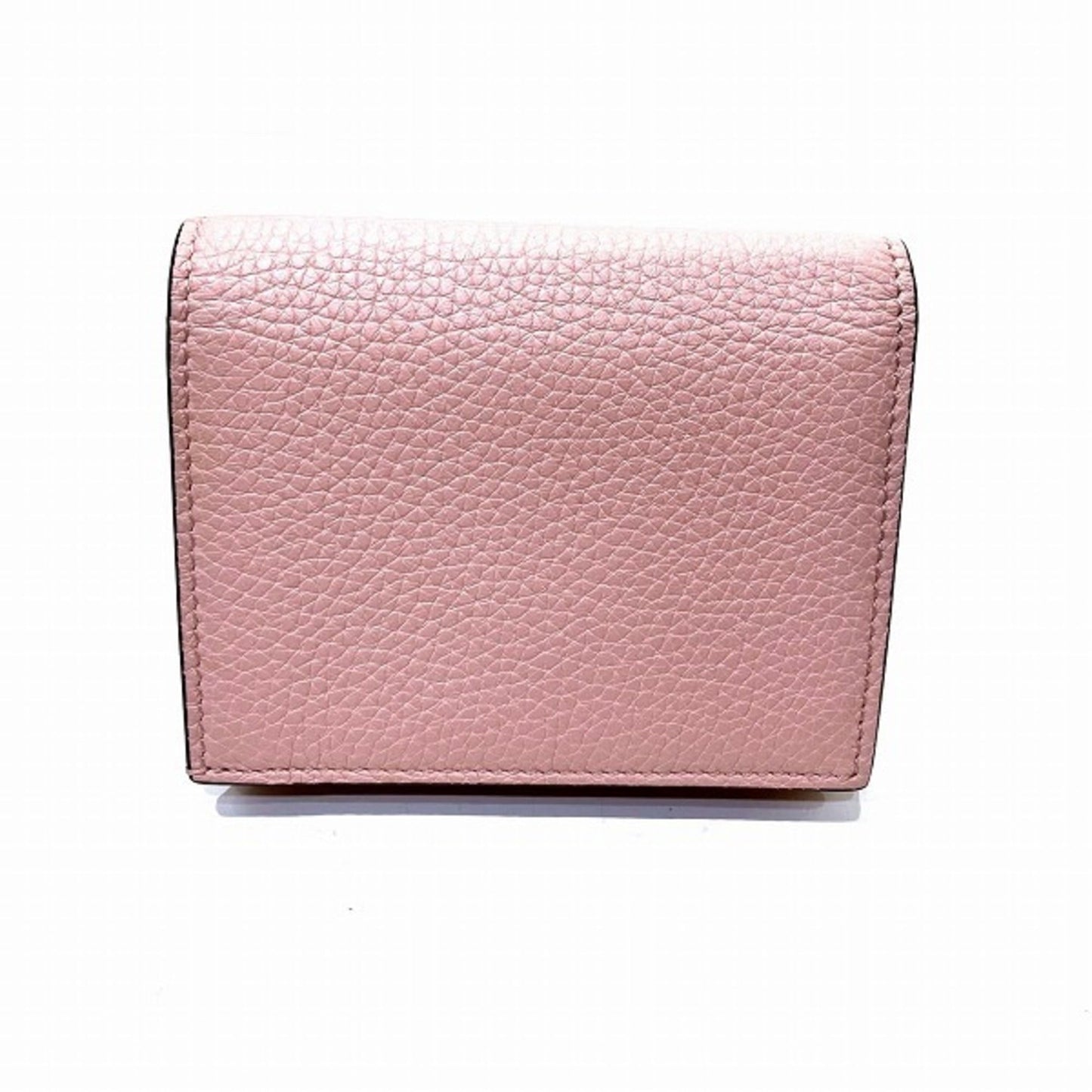 Gucci Pink Leather Wallet (Bi-Fold)