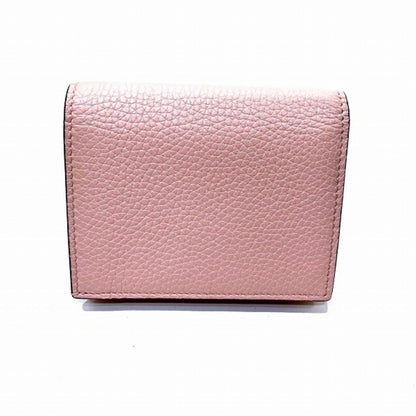 Gucci Pink Leather Wallet (Bi-Fold)