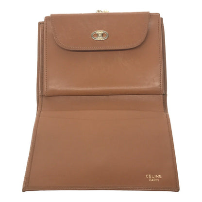 Celine Macadam Pattern Clasp Wallet Women's Brand Clothing Accessory