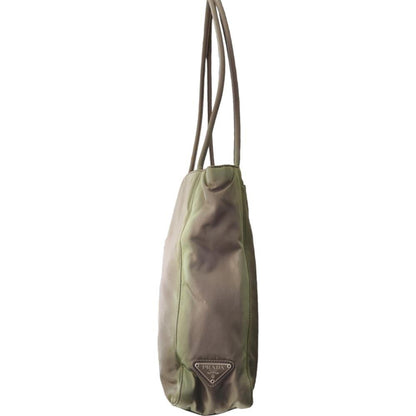 Prada test tote Bag B8556 unisex khaki green