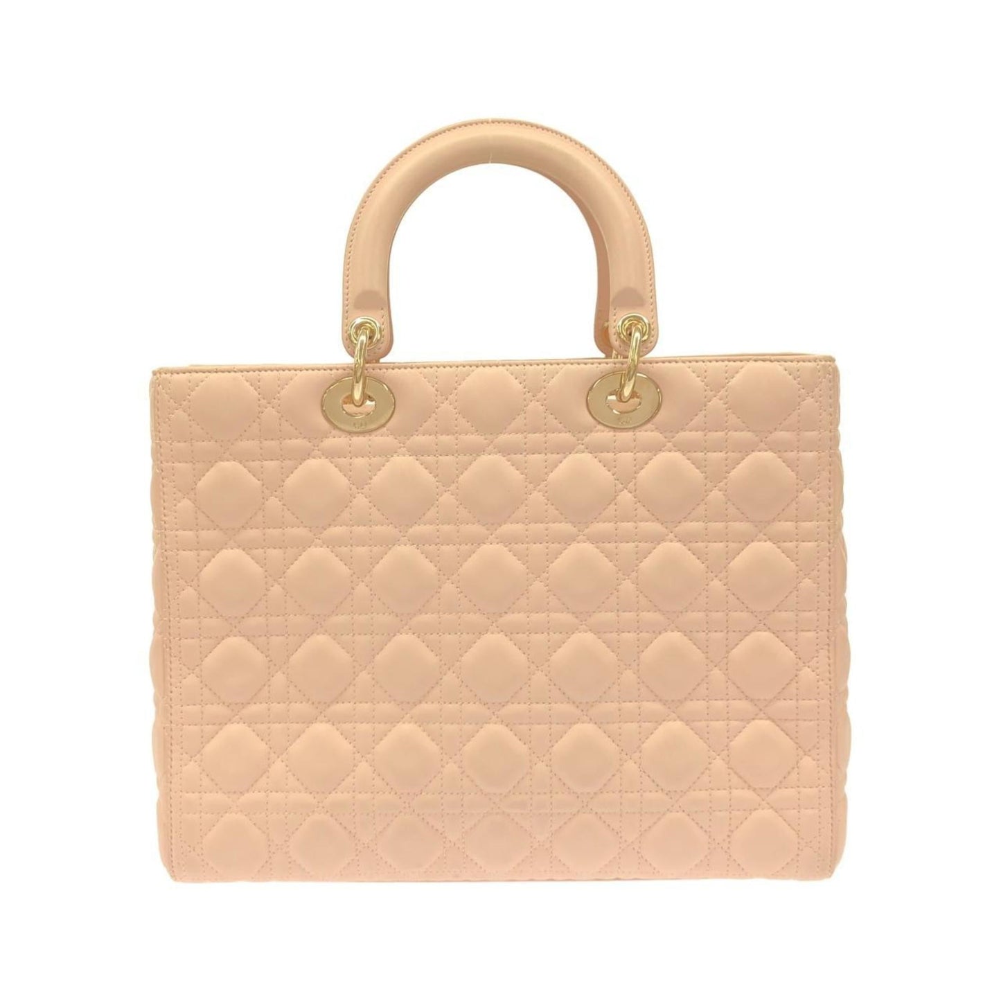 Christian Dior Light Pink Leather Handbag ()