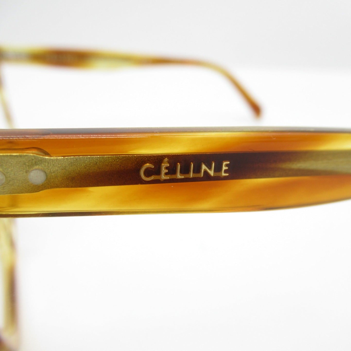 Celine Date Glasses Glasses Frame Brown Plastic 50020I 056[53]