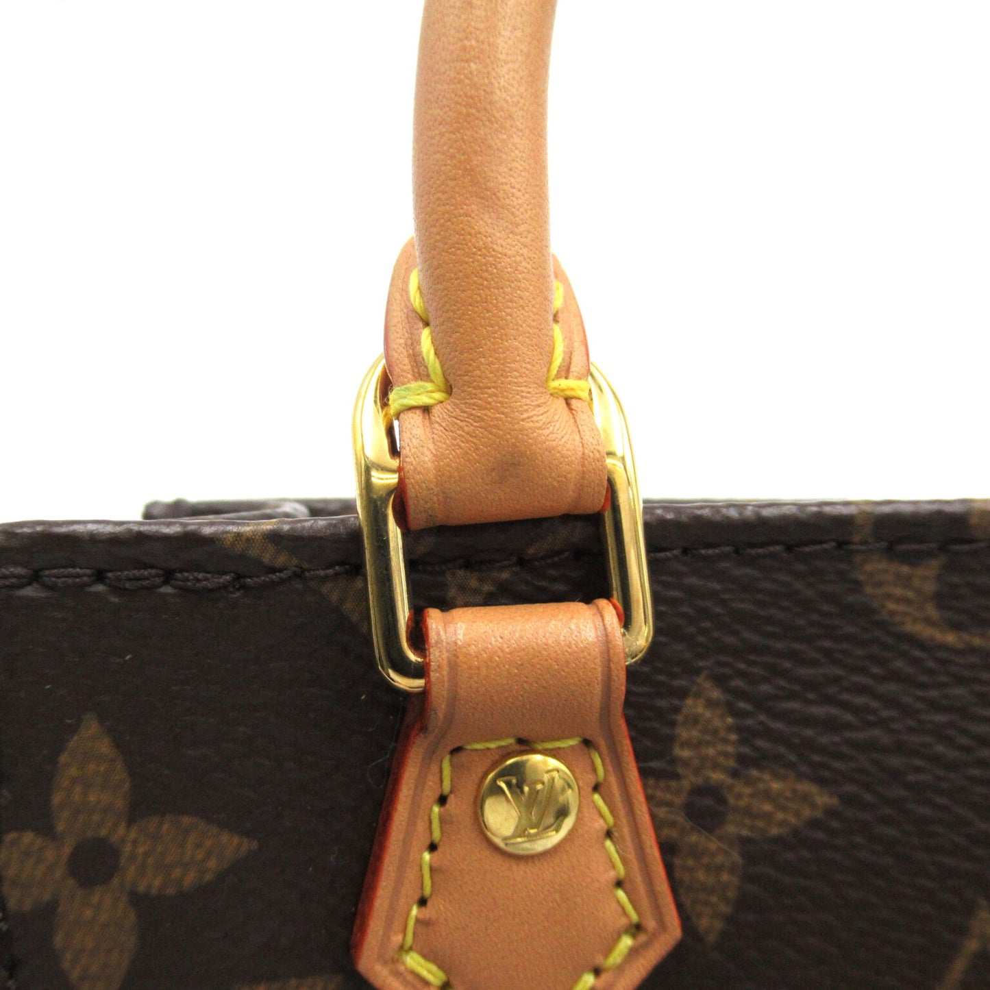 Louis Vuitton Petit Sac Plat Brown Monogram PVC coated canvas M69442