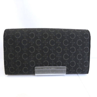 Celine C Macadam Black Long Wallet Ladies