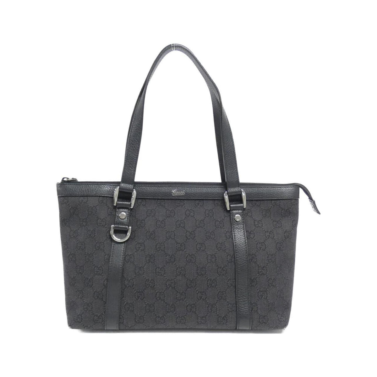 Gucci Black Denim Shoulder Bag