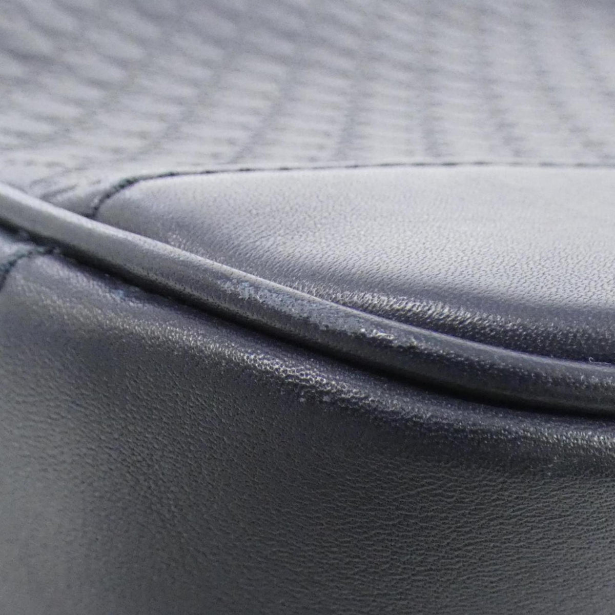 Gucci Blue Leather Shoulder Bag