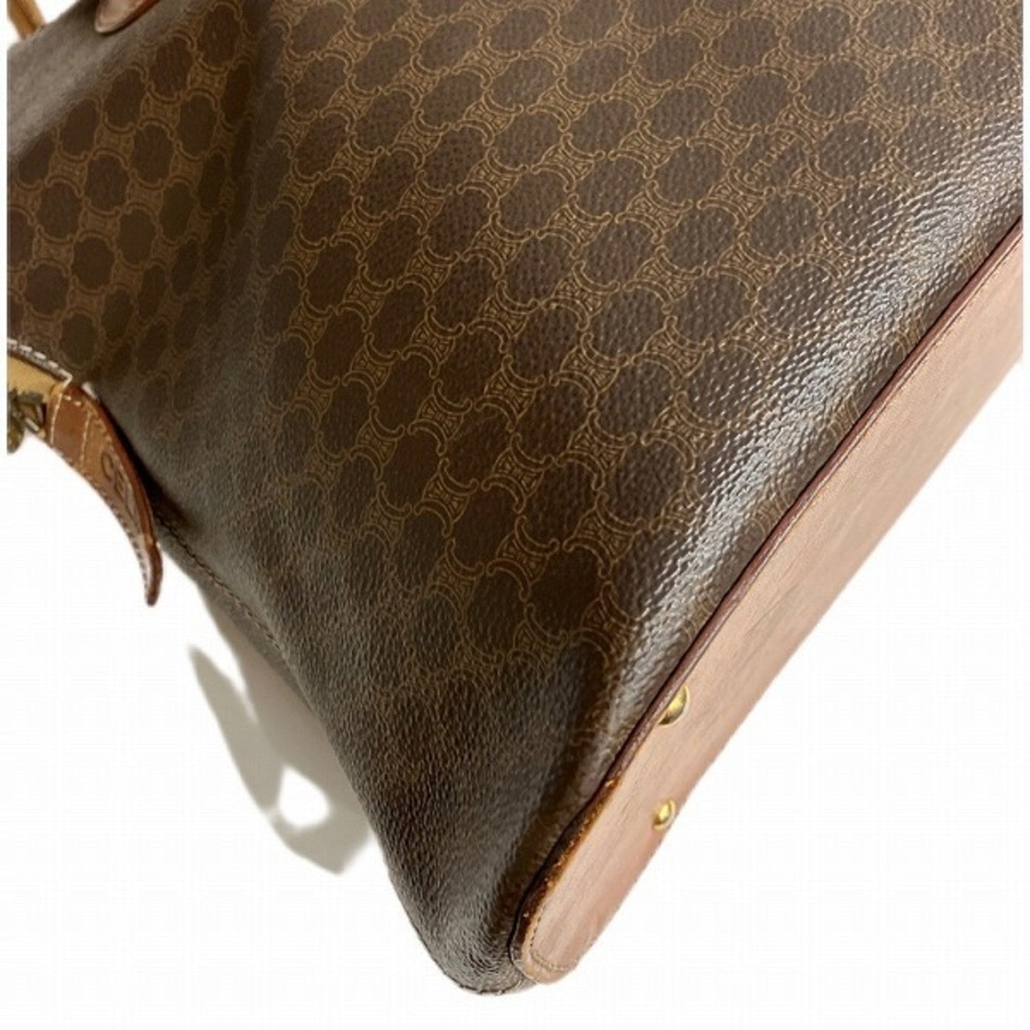 Celine Macadam Pattern 2WAY Bag Handbag Shoulder Ladies