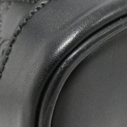 Gucci Black Leather Backpack