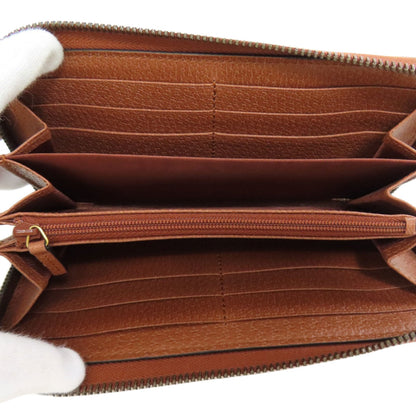 Gucci Brown Canvas Coin Purse/Coin Case