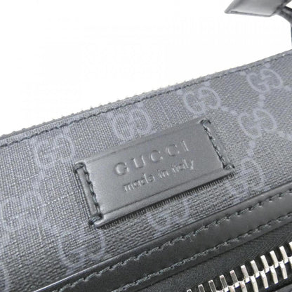 Gucci Black Gray Gg Supreme Shoulder Bag