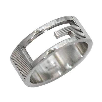 Gucci Silver Silver Band Ring ()