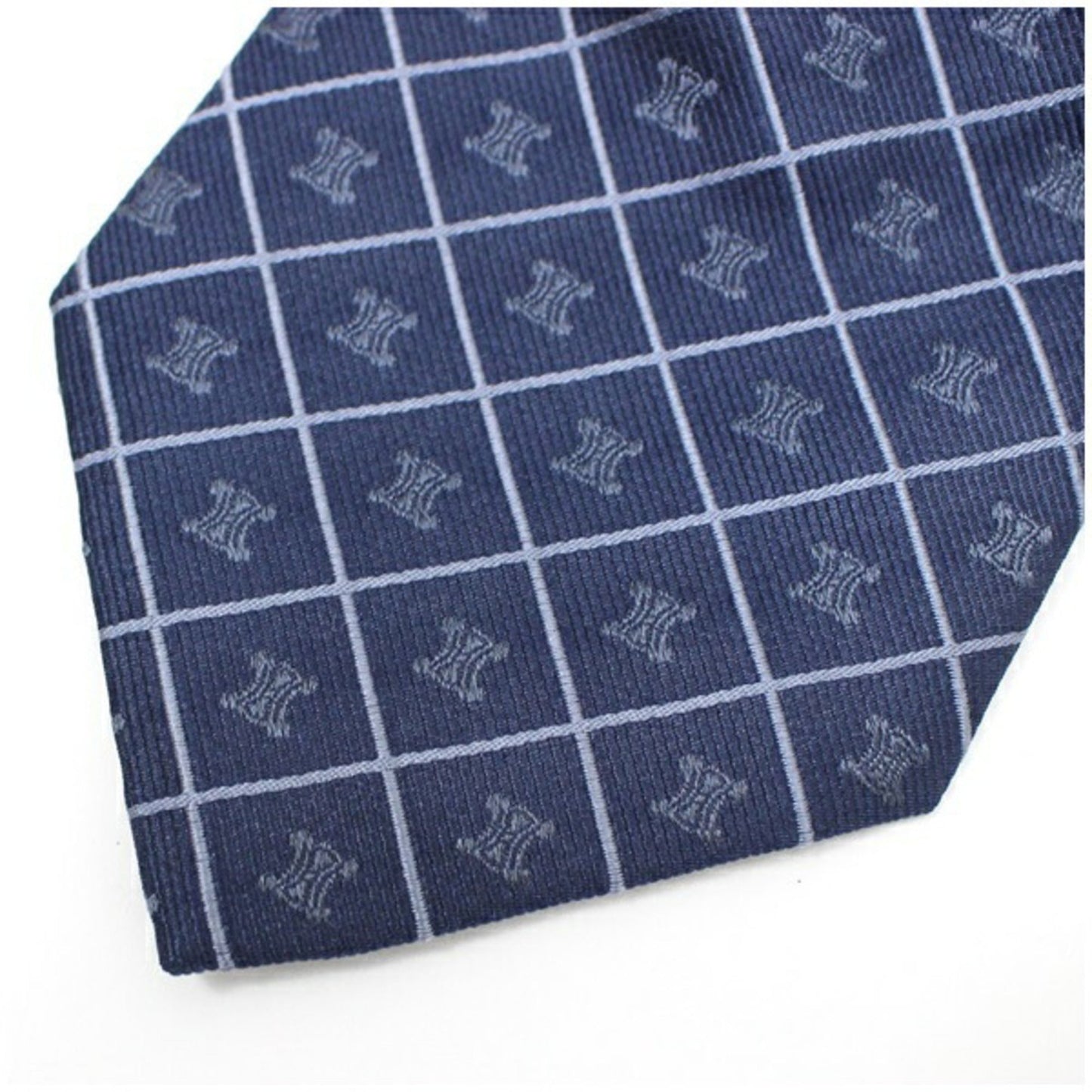 Celine silk tie  men's Macadam