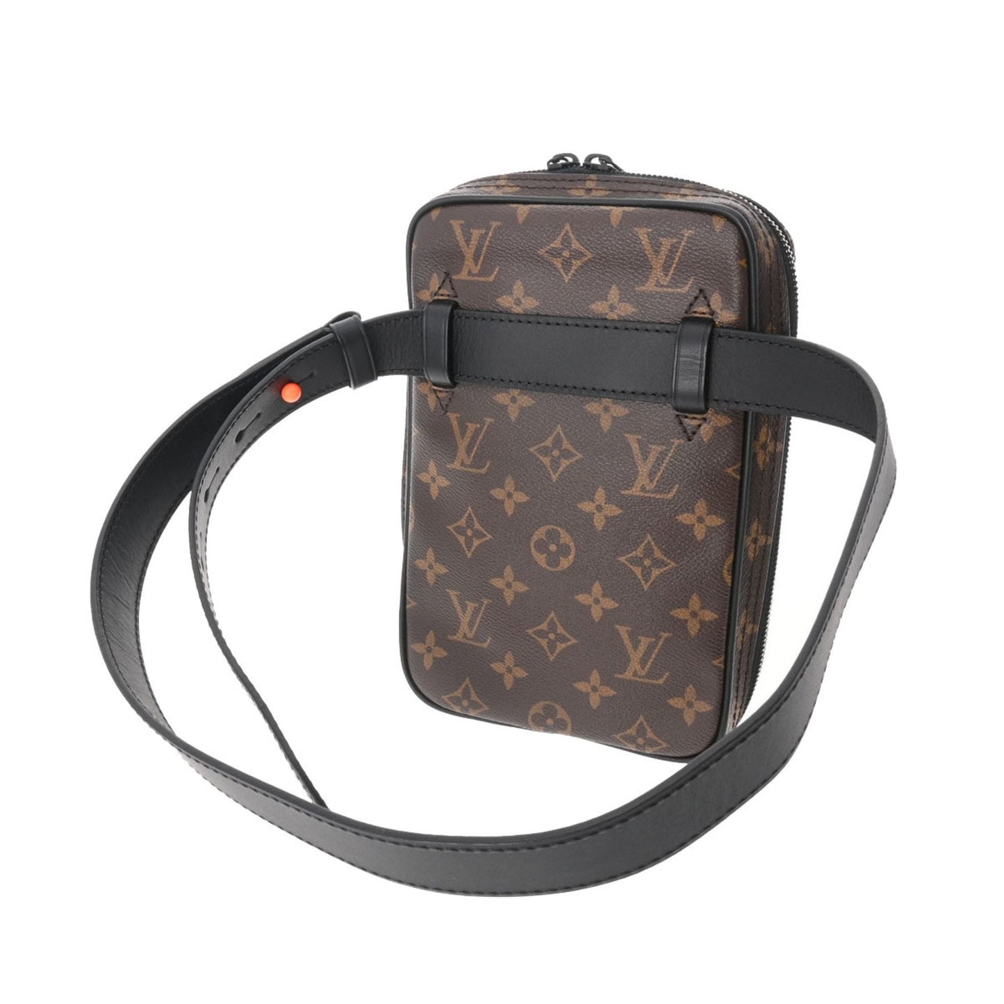 LOUIS VUITTON Monogram Solar Ray Utility Side Bag Brown M44477 Men's Canvas Waist