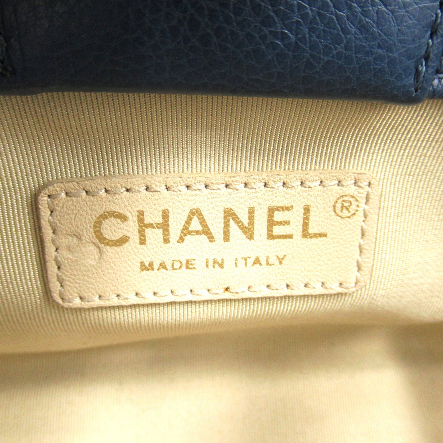 CHANEL 2wayShoulder Bag Blue Calfskin [cowhide] A93731