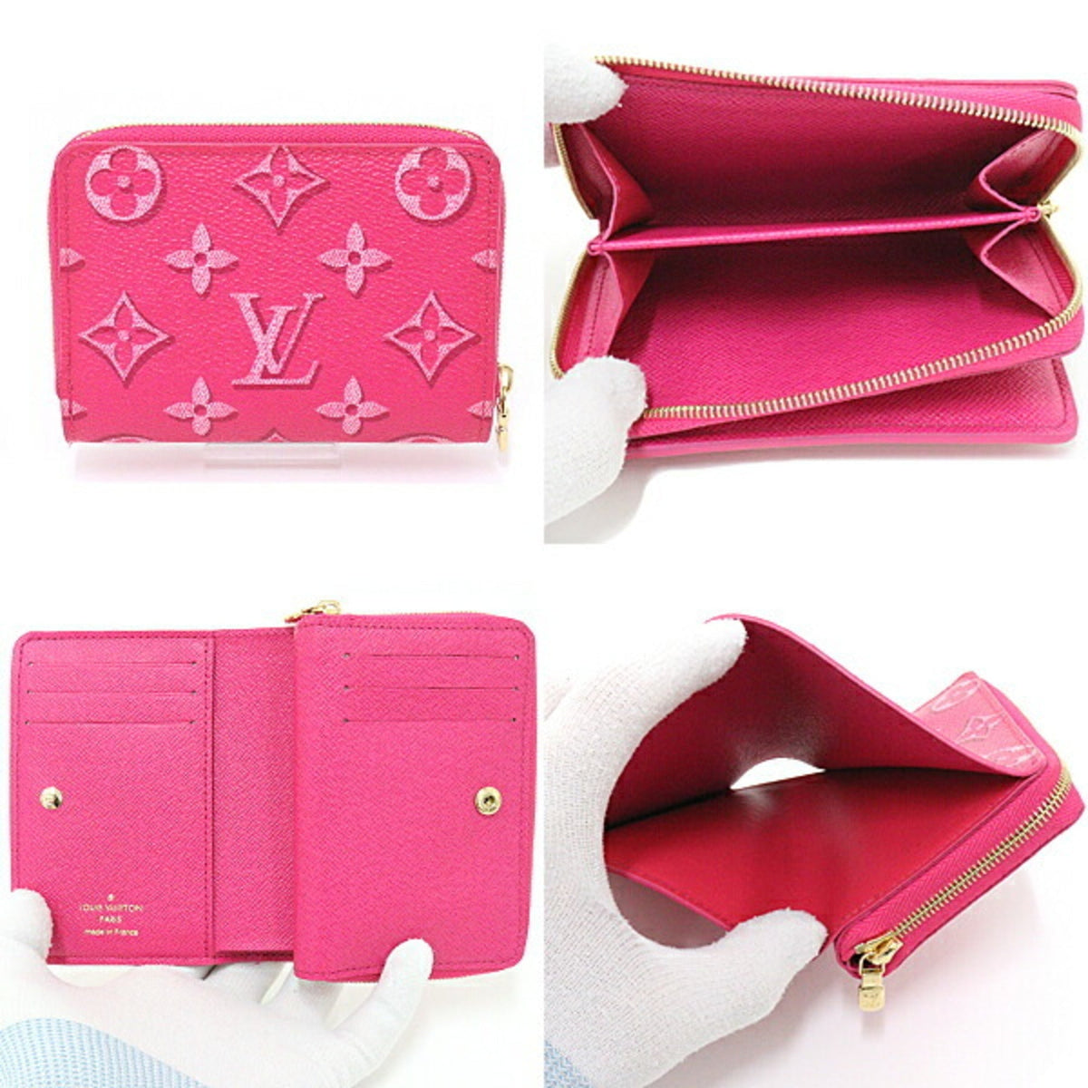 LOUIS VUITTON Portefeuille Lou Bifold Wallet M81472 Pink