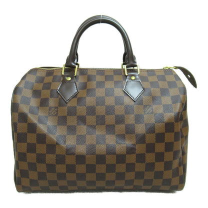 LOUIS VUITTON Speedy 30 Brown Ebene Damier PVC coated canvas N41531