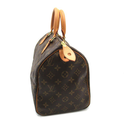 LOUIS VUITTON Speedy 30 Brown Monogram PVC coated canvas M41526