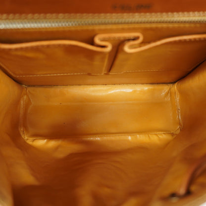 Celine  Macadam Shoulder Bag Women's PVC,Leather Shoulder Bag Beige,Brown