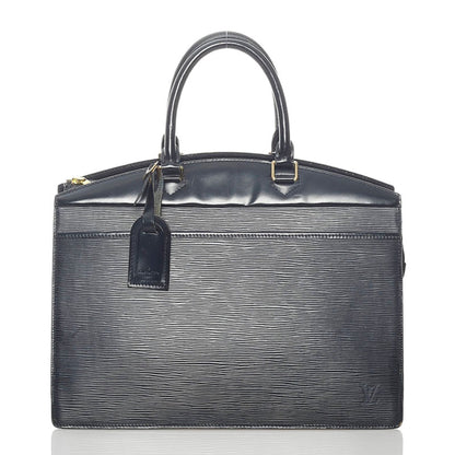Louis Vuitton Epi Riviera Handbag M48182 Noir Leather Ladies LOUIS VUITTON
