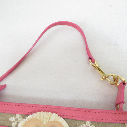 Louis Vuitton Pochette Accessoires Accessory Pouch Pink Rose PVC coated canvas Monogram Sabia M93069