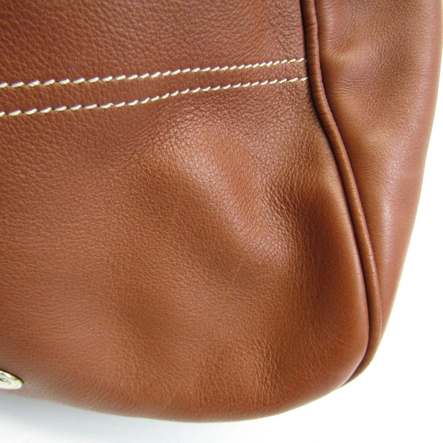 Celine Boogie Women,Men Leather Boston Bag Brown