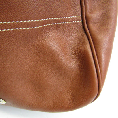 Celine Boogie Women,Men Leather Boston Bag Brown