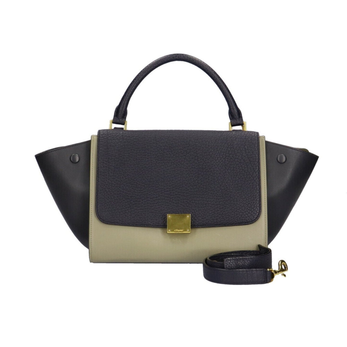 Celine trapeze handbag calf ladies