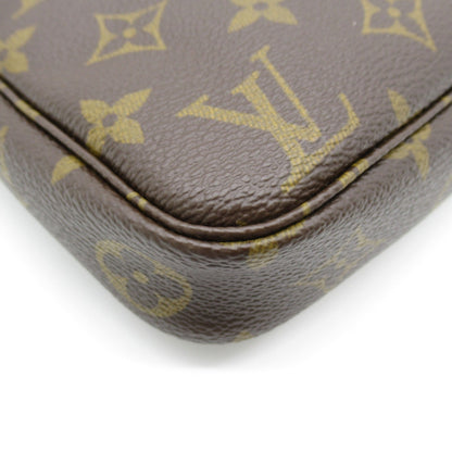 Louis Vuitton Pochette Accessoires Accessory Pouch Brown Monogram PVC coated canvas M51980