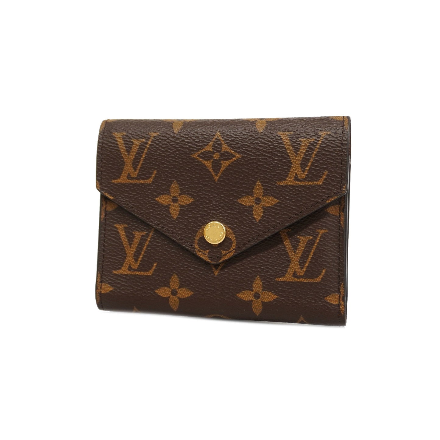 Louis VuittonAuth  Monogram Portofeuil Victorine M62472 Wallet [tri-fold]