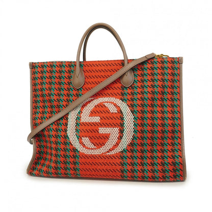 Gucci Multi-Color Wool Tote Bag ()