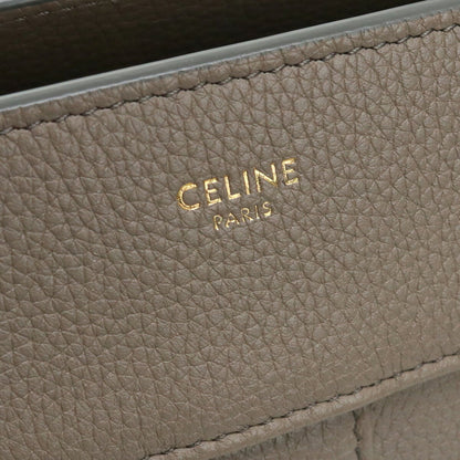 Celine Medium Kaba de France 192663 Handbag Leather Ladies