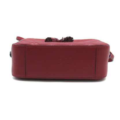 Louis Vuitton Saintonge Bordeaux system Cherry berry Monogram empreinte leather M44795