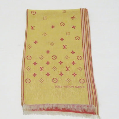 LOUIS VUITTON Monogram Brand Accessory Stole Unisex