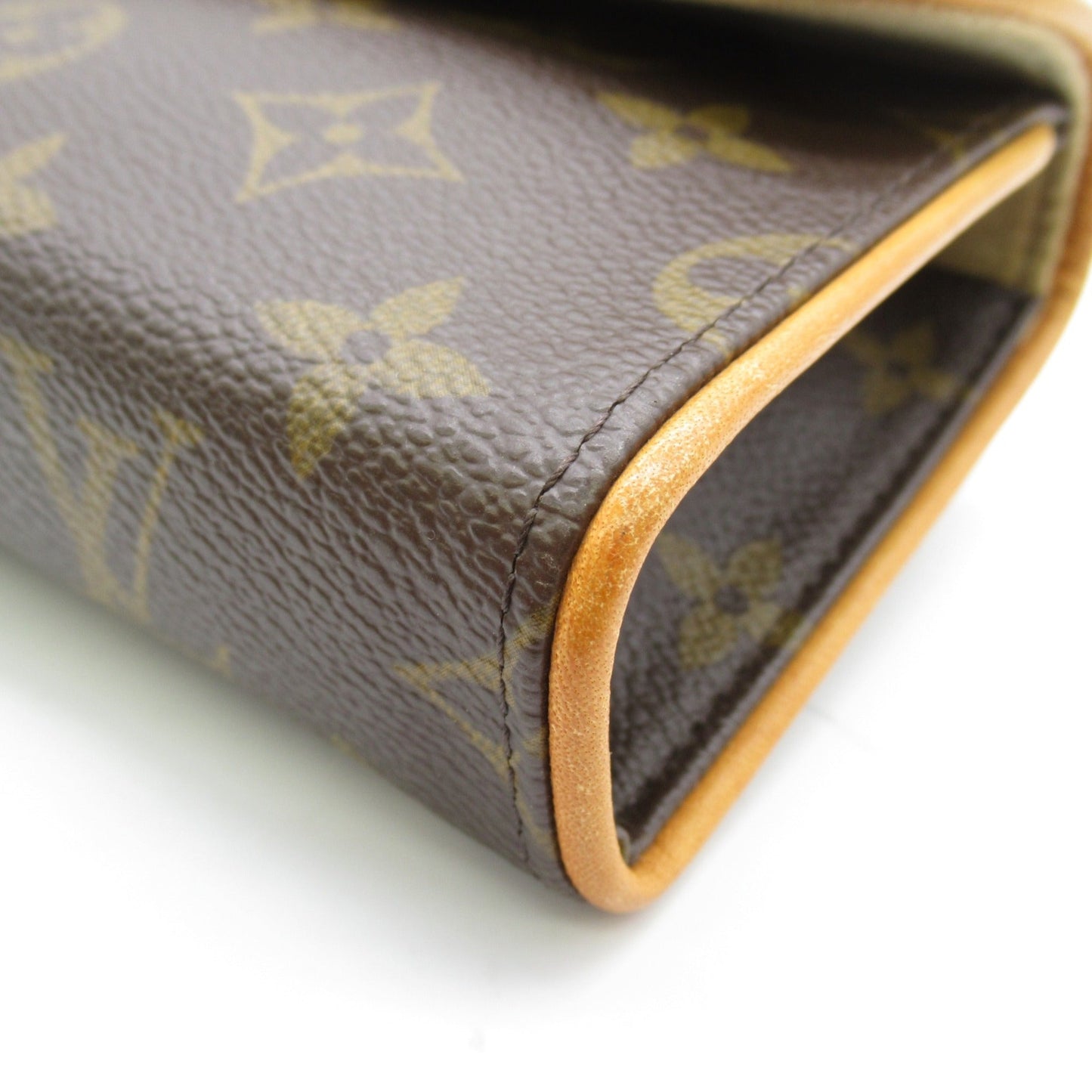 LOUIS VUITTON Pochette Florentine Brown Monogram PVC coated canvas M51855