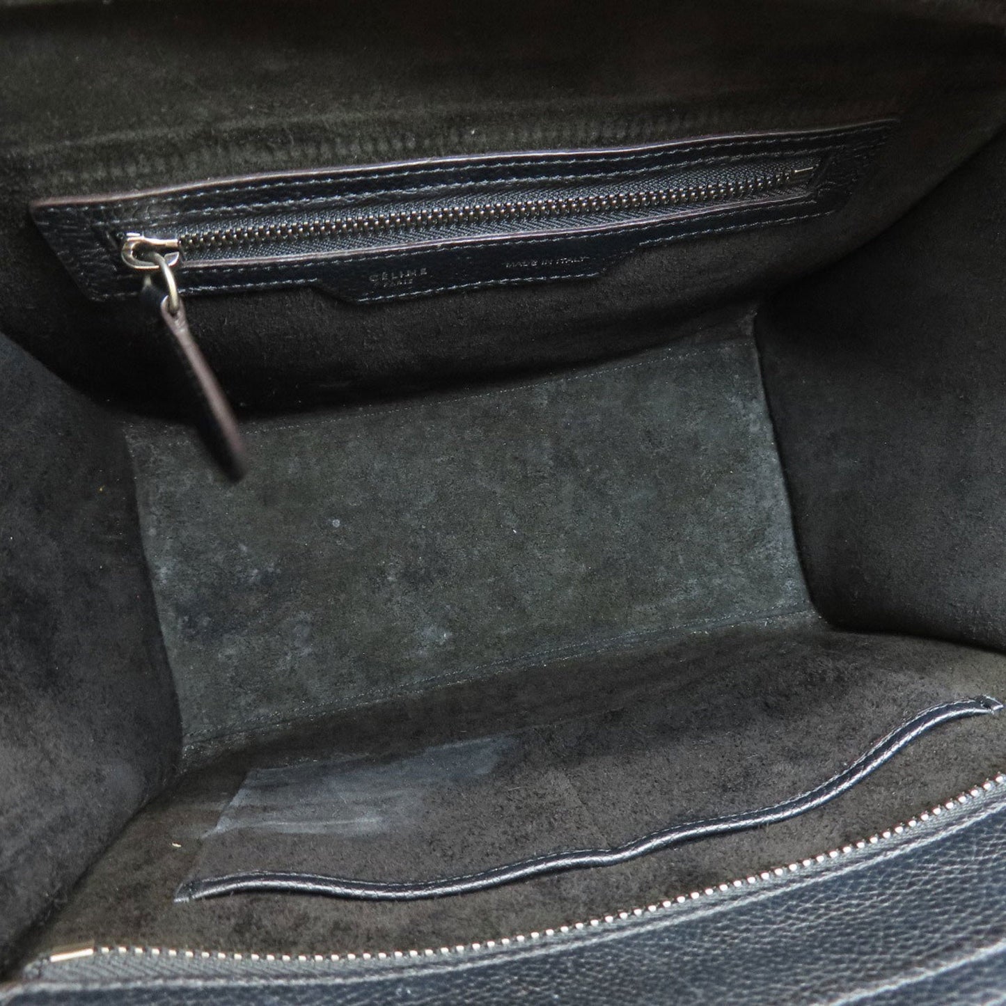 Celine Luggage Micro Handbag Calf Women's