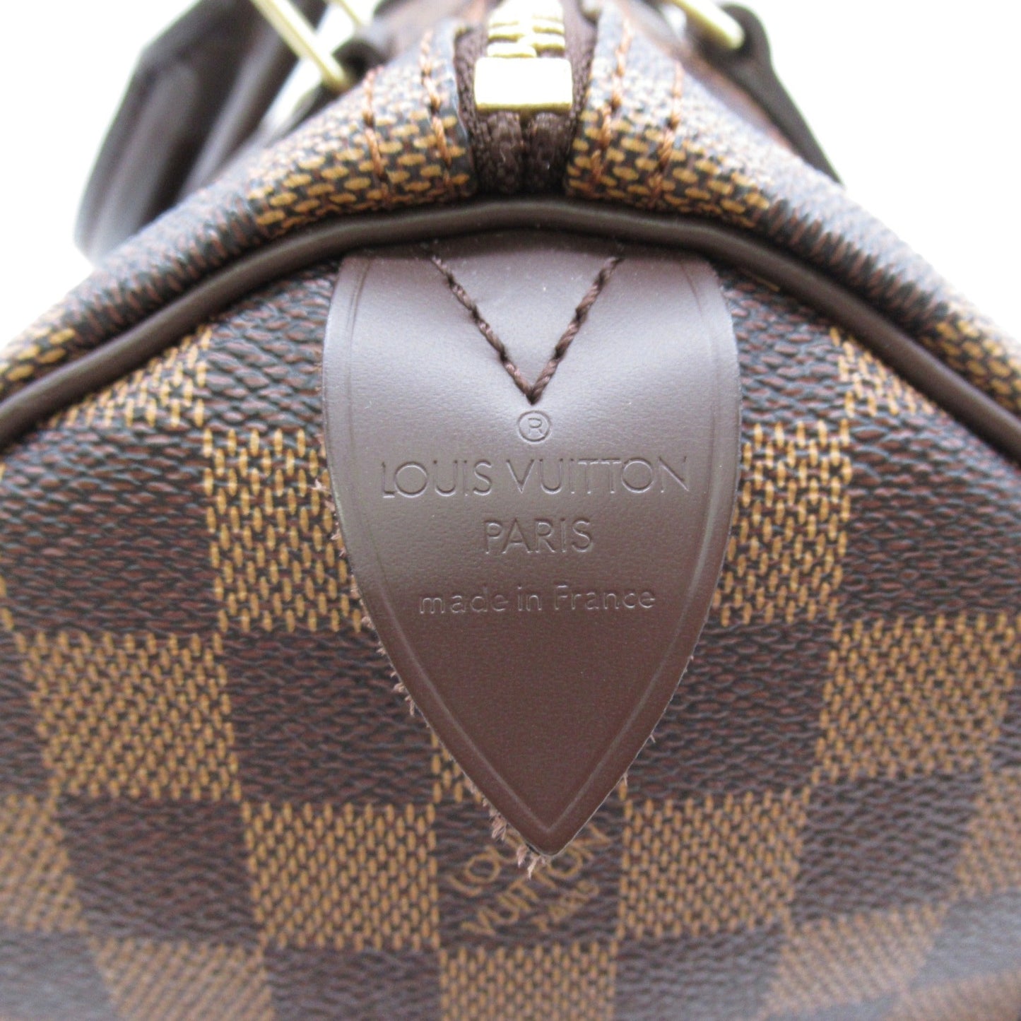 LOUIS VUITTON Speedy 30 handbag White Damier canvas N41531