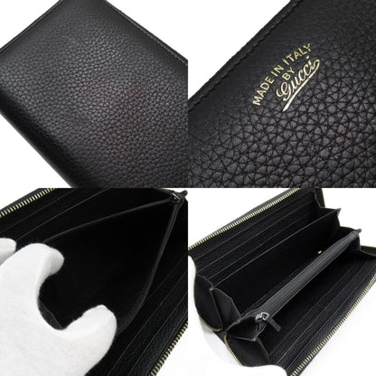 Gucci Black Leather Wallet (Bi-Fold)
