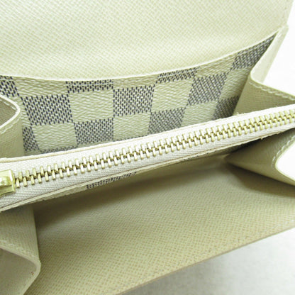 LOUIS VUITTON Sunchu Pochette Solo Belt White Damier Azur PVC coated canvas M9835S