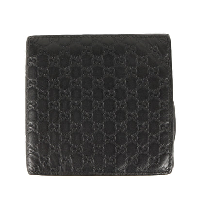 Gucci Black Leather Wallet (Bi-Fold) ()