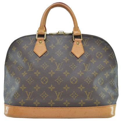 Louis Vuitton Bag Monogram Alma Brown Canvas Handbag Ladies M51130