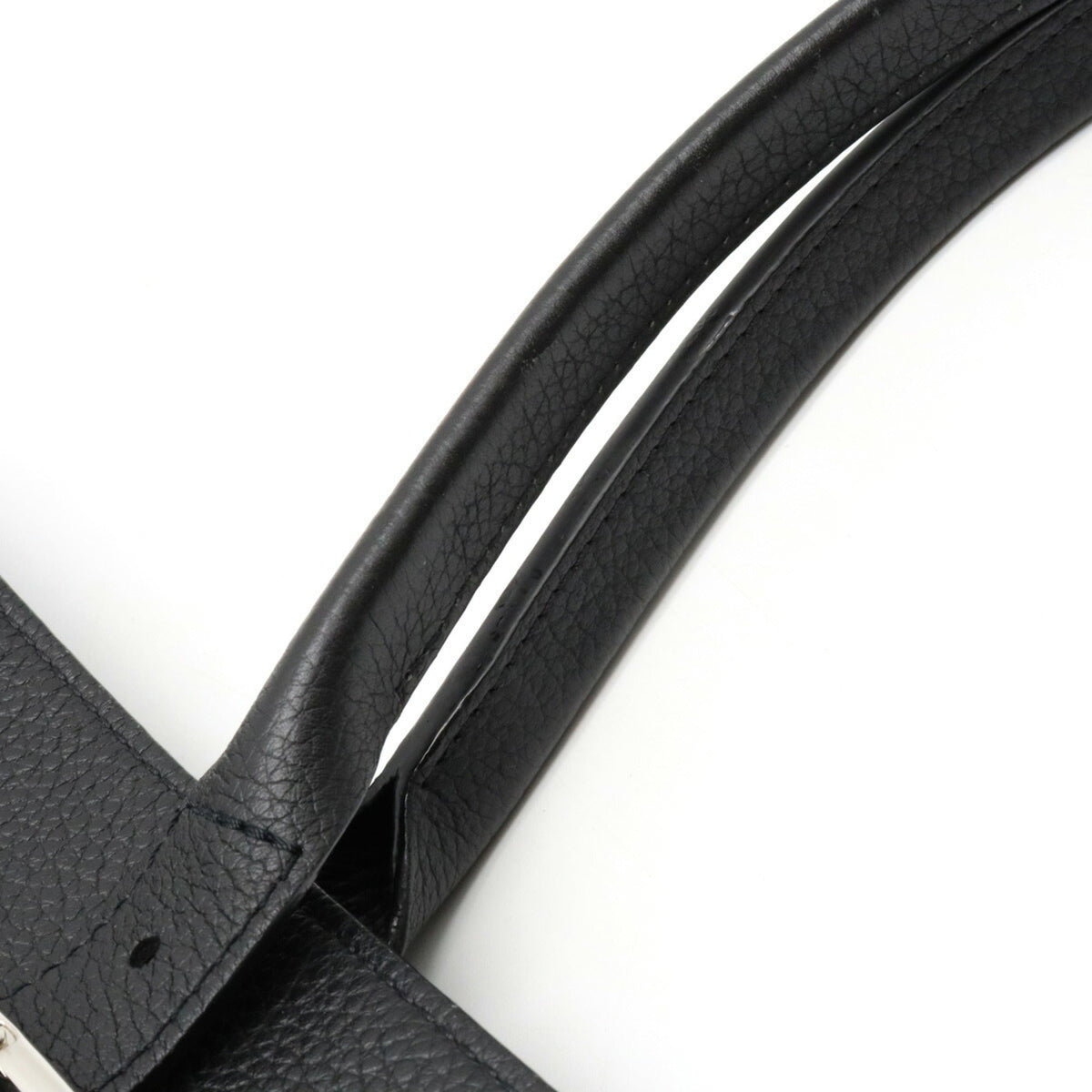 LOUIS VUITTON Cover Voyage Tote Bag Shoulder Taurillon Leather Noir Black M50086