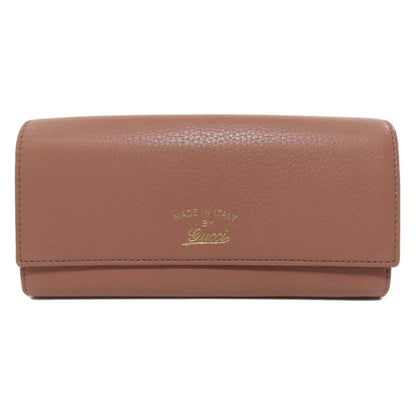 Gucci Beige Brown Pink Leather Coin Purse/Coin Case ()
