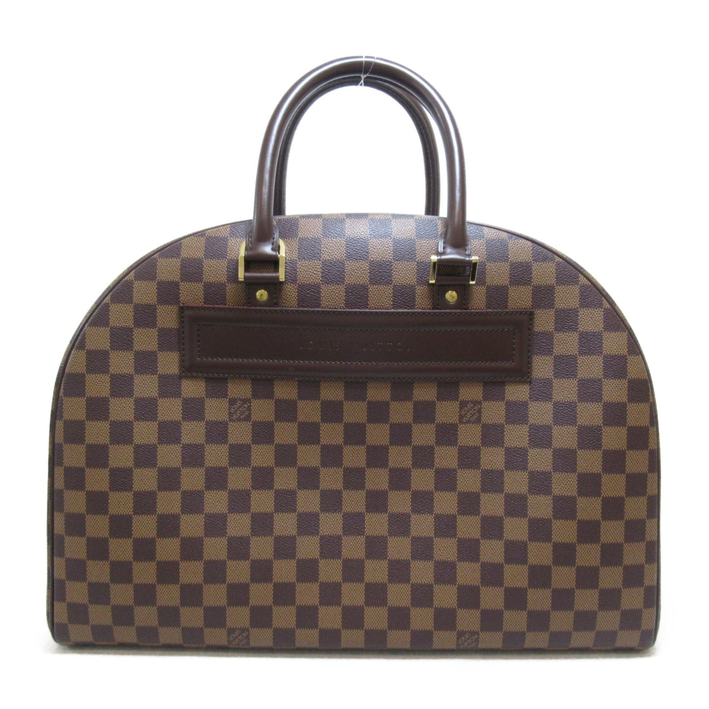 Louis Vuitton Nolita 24 are handbag Brown Ebene Damier PVC coated canvas N41454