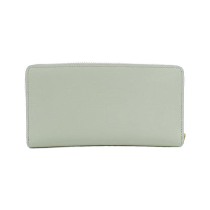Gucci Pale Green Leather Long Wallet (Bi-Fold)